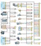 Схема Газель Бизнес Схема соединений переднего жгута проводов
